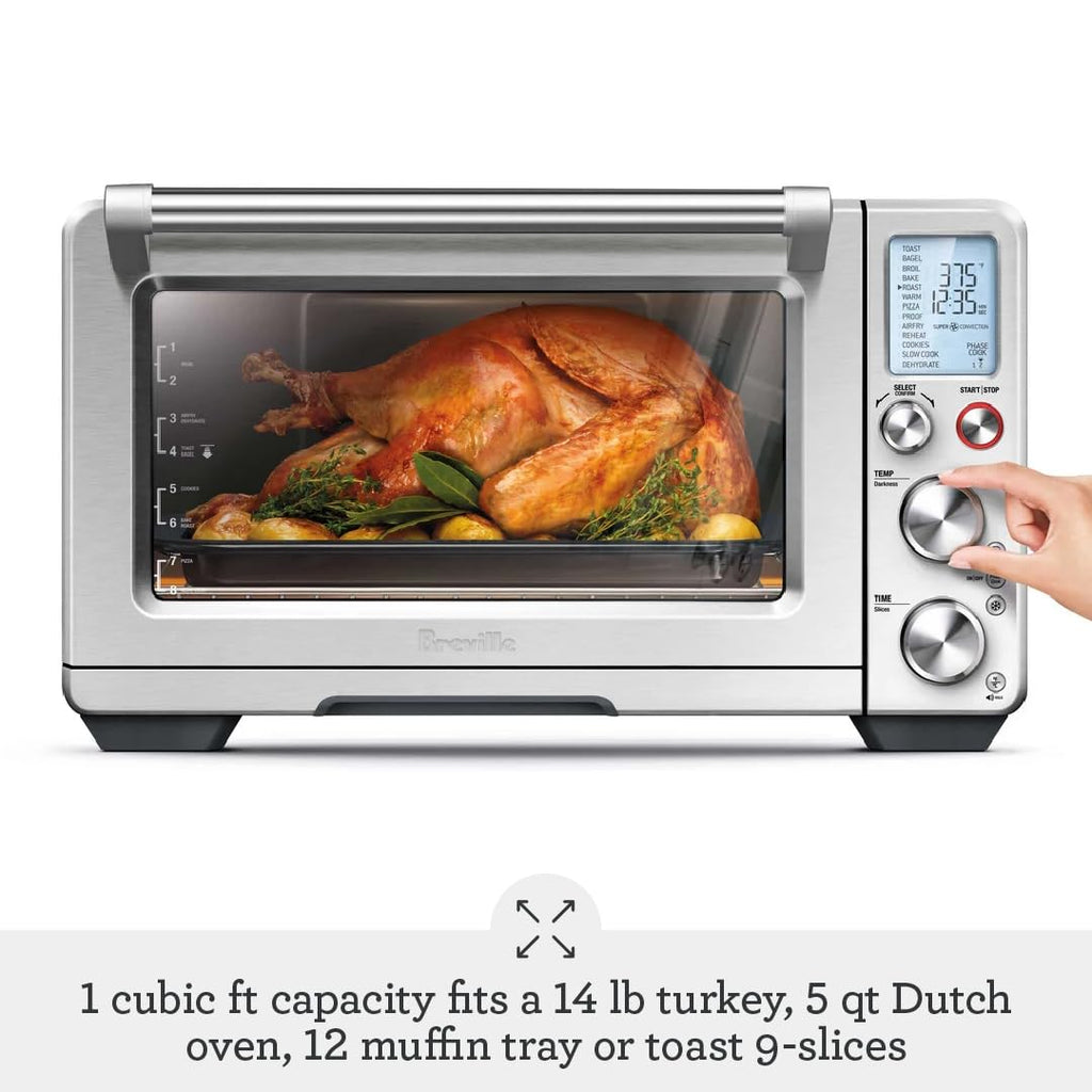 Breville BOV900BSS Smart Oven Air Fryer Pro, Brushed Stainless Steel